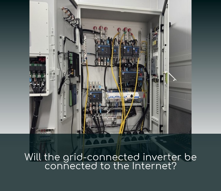 Will the grid-connected inverter be connected to the Internet?
