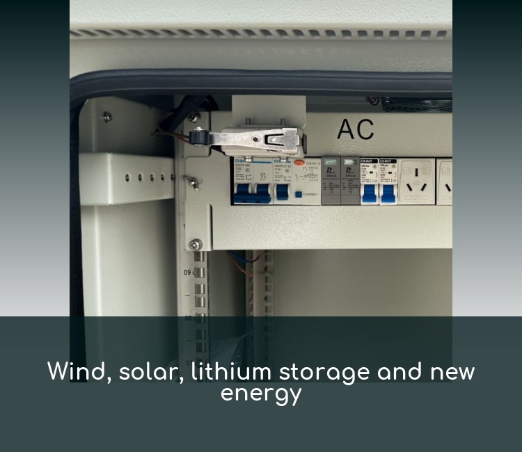 Wind, solar, lithium storage and new energy