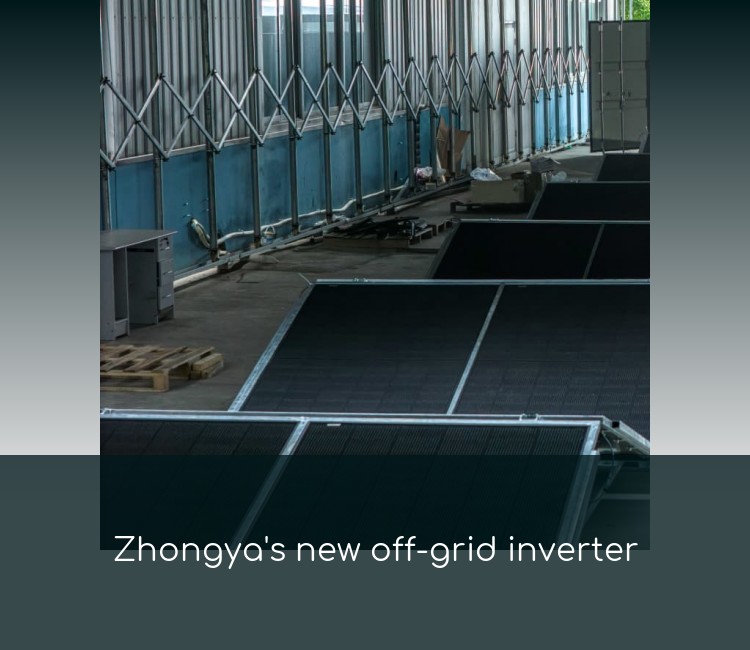 Zhongya's new off-grid inverter